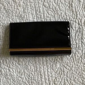 Estee Lauder Black and Gold Elegant Clutch